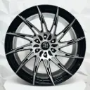 RIN 20X9 6-139.7 R1 SPORT VLFS28 BLACK MF+CLAER COATING ET12 CB106.1