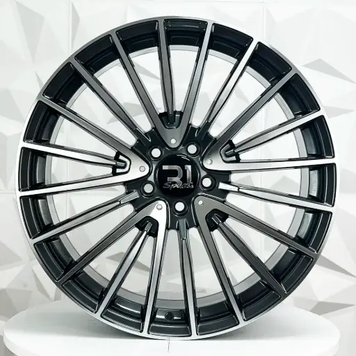 [FF208547F] RIN 20X8.5 5-112 R1 SPORT M075 GUNMETAL MACHINE FACE ET35 CB66.6